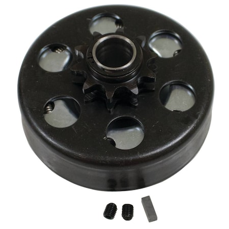 Stens New Sprocket Clutch Replaces Chainsaw Chain Number 41, Teeth 10, Keyway Width 3/16 In. 255-133